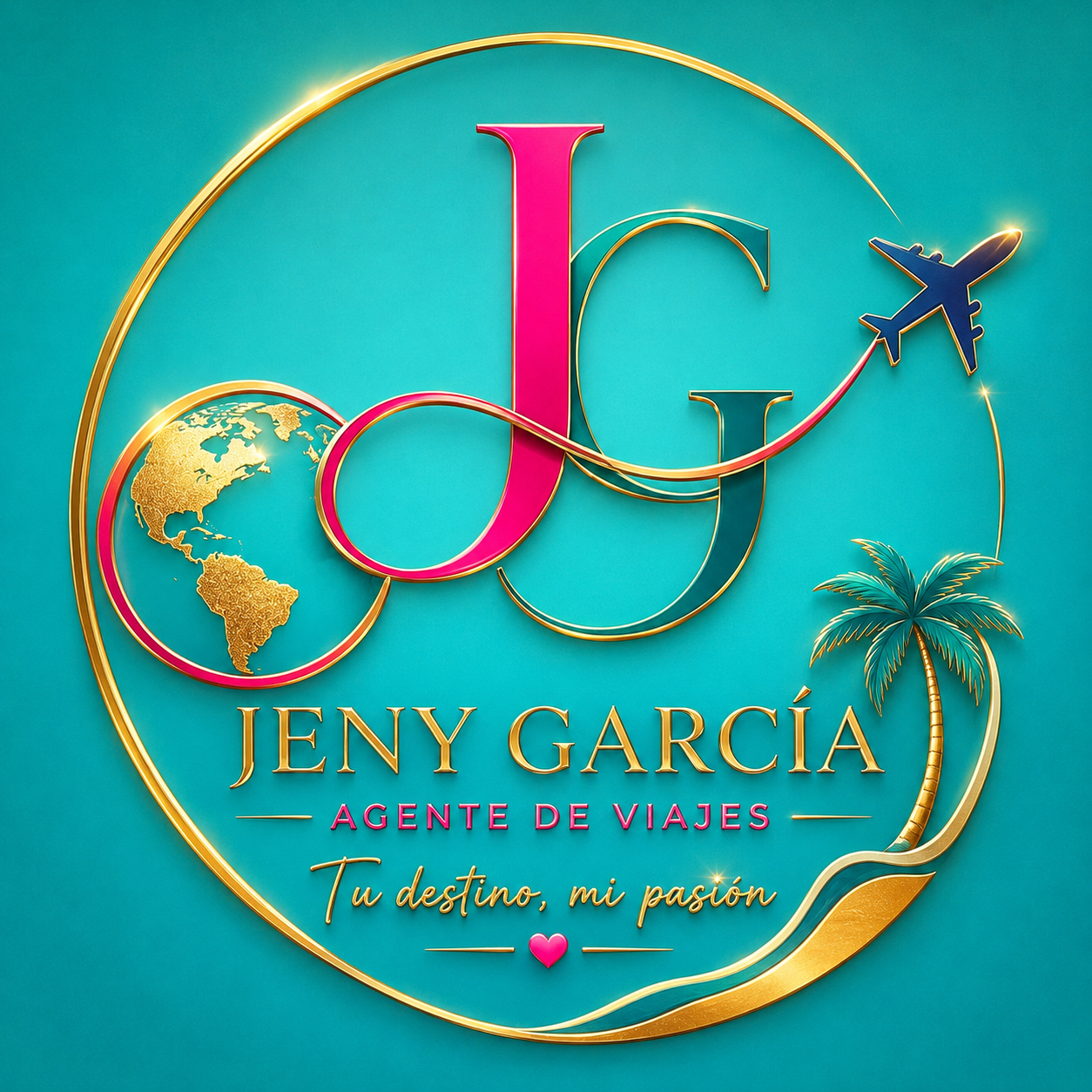 Logo Jeny García Agente de Viajes